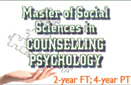 MASTER OF SOCIAL SCIENCES IN COUNSELLING PSYCHOLOGY